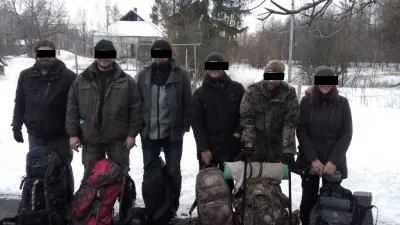 Прикордонники затримали на Житомирщині шістьох сталкерів