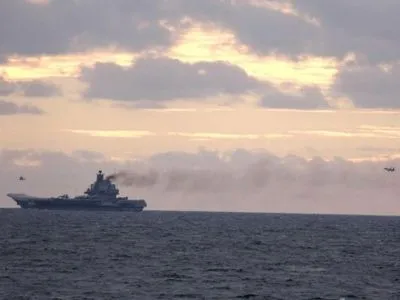 Британські кораблі готуються до супроводу російського авіаносця “Адмірал Кузнєцов”