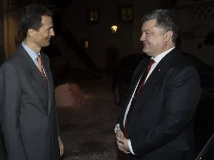 Президент Украины встретился с руководителем Лихтенштейна