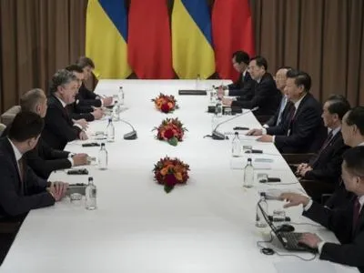 П.Порошенко и лидер Китая договорились об обмене визитами