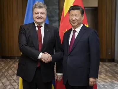 П.Порошенко сподівається на сприяння Китаю для припинення російської агресії проти України