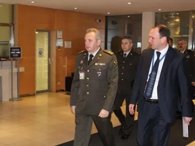 В.Муженко прибув з робочим візитом до штаб-квартири НАТО