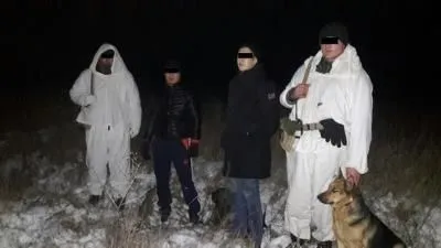 На Закарпатье пограничники задержали двух нелегалов из Монголии