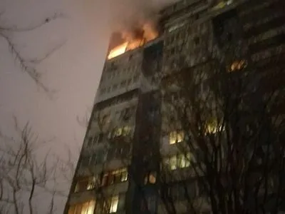 Пожар в днепровской многоэтажке мог произойти из-за короткого замыкания в компьютере