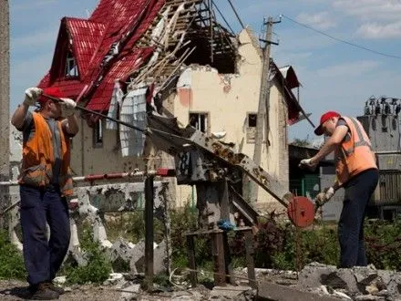 Государство в прошлом году выделило более 2 млрд грн на восстановление инфраструктуры Донецкой области