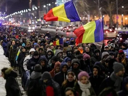 Антиправительственные протесты всколыхнули столицу Румынии