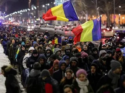 Антиурядові протести сколихнули столицю Румунії