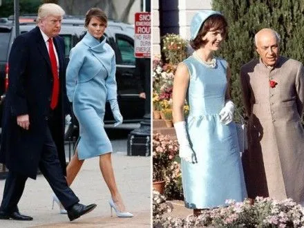 Стало відомо ім'я дизайнера сукні, яку Меланія Трамп одягла на інавгурацію