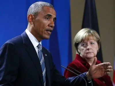 Б.Обама и А.Меркель напомнили о важности союза Германии и США