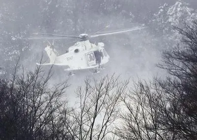 Вертолет службы спасения упал в Италии