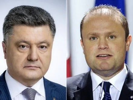 Президент України та прем'єр Мальти обговорили порядок денний відносин між Україною та ЄС