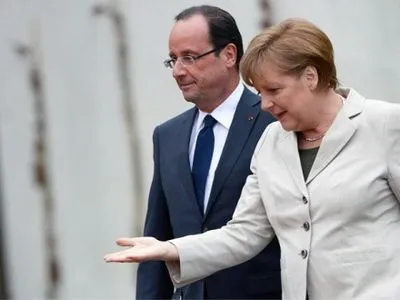 А.Меркель и Ф.Олланд призвали к единству в Европе перед лицом больших проблем