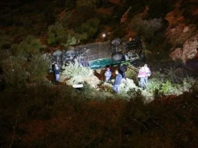 Українців немає серед постраждалих внаслідок падіння автобуса у прірву в Ізраїлі