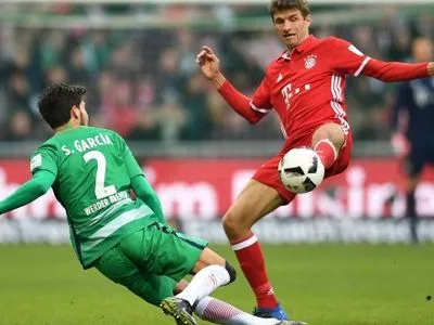 Футболисты "Баварии" отпраздновали седьмую подряд победу в Бундеслиге