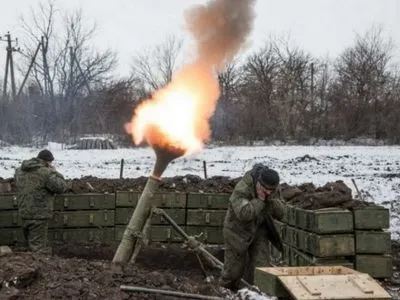 Более 25 минометных мин выпустили боевики в сторону украинских военных вблизи Попасной