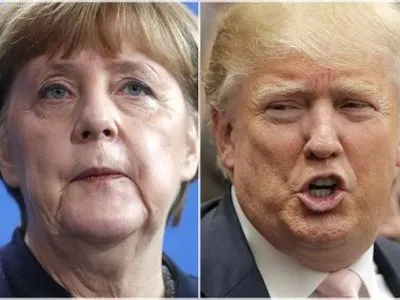 Д.Трамп и А.Меркель в беседе обсудили конфликт в Украине