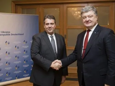 П.Порошенко привітав нового голову МЗС Німеччини з призначенням на посаду