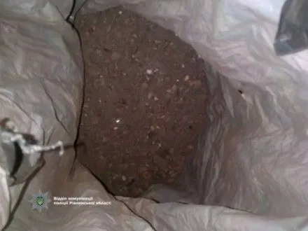 Три килограмма взрывчатки с военного полигона нашли на складе в Ровенской области