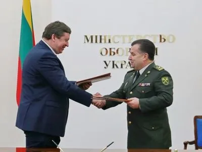 Глави оборонних відомств України та Литви підписали спільну заяву