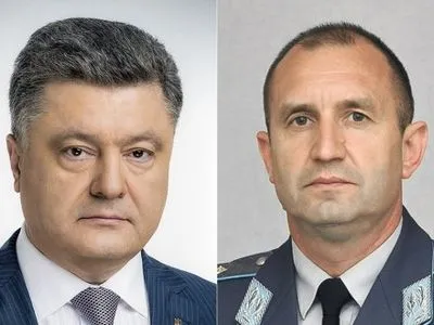 П.Порошенко и Р.Радев обсудили реконструкцию дороги из Украины в Болгарию
