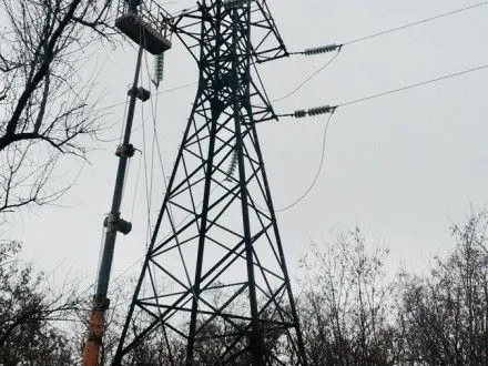 Электрики завершили ремонт ЛЭП под Авдеевкой