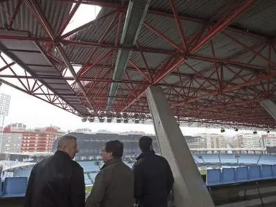 Матч "Сельта" - "Реал" перенесли из-за обвала крыши стадиона