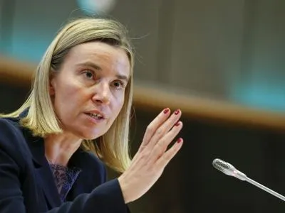 Ф.Могерини: главы МИД ЕС призывают к деэскалации на Донбассе