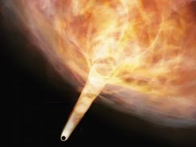 Чорну діру знайшли вчені у Чумацькому Шляху