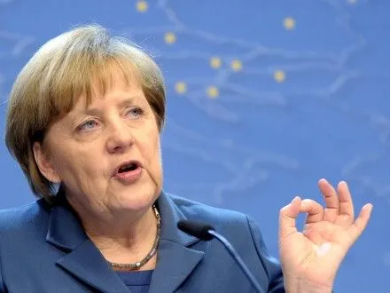 А.Меркель: отменять санкции в отношении РФ еще рано