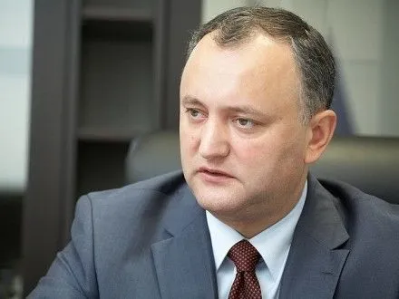 Президент Молдови І.Додон запропонував тристоронні переговори з РФ та ЄС