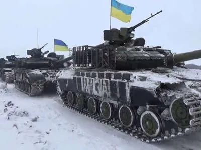 С 14 часов 10 февраля боевики применили РСЗО БМ-21 "Град", танки и артиллерию