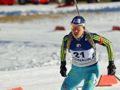 А.Меркушина замкнула десятку кращих у спринті на чемпіонаті світу з біатлону