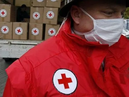 Вісім вантажівок "Червоного Хреста" із гуманітаркою прослідували на окупований Донбас