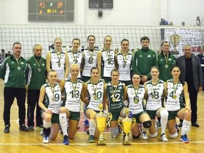 Волейболистки «Химика» завоевали Кубок Украины