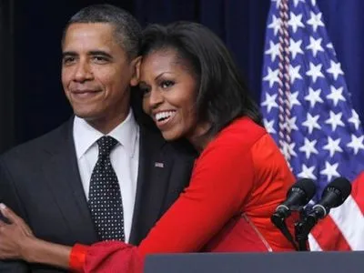 Б.Обама поздравил жену с Днем влюбленных