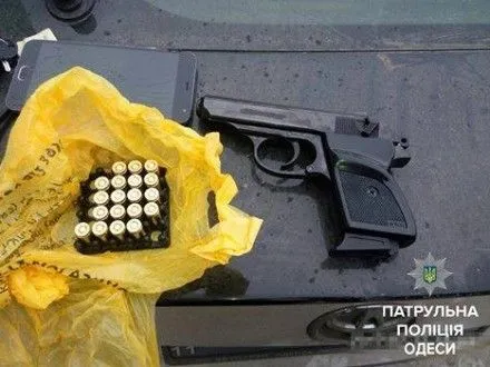 Одесские патрульные задержали двух подозреваемых в стрельбе