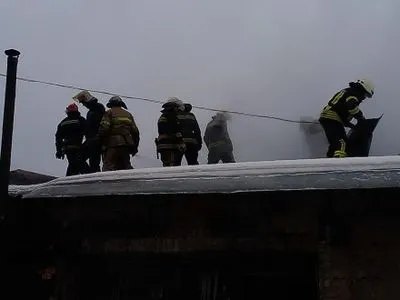 Склад горел на одном из предприятий Харькова