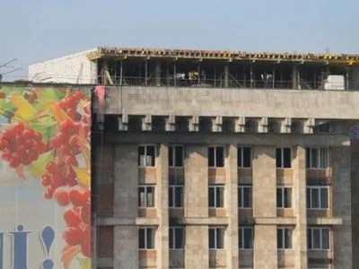Надбудову на Будинку профспілок у Києві повністю демонтували