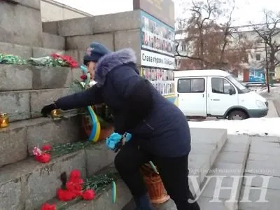 Память героев Небесной сотни почтили в Кропивницком