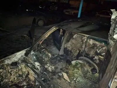 В Николаеве подожгли авто местного бизнесмена