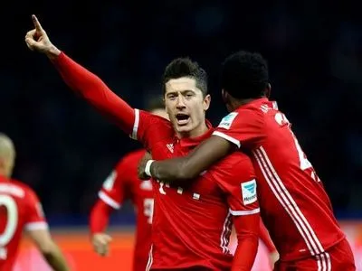 Нападающий "Баварии" Р.Левандовски забил самый поздний гол в истории Бундеслиги