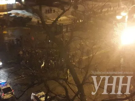 По шести активистам составили админпротоколы за столкновения в Киеве