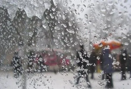 Сегодня в Киеве ожидается мокрый снег с дождем