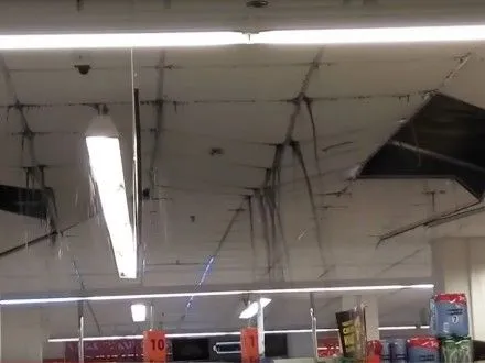 Супермаркет затопило на Запоріжжі
