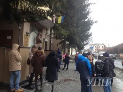 Студенты в Ровно начали протест против задержки стипендии