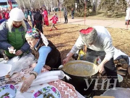 Николаевцы праздновали Масленицу с развлечениями и вкусностями