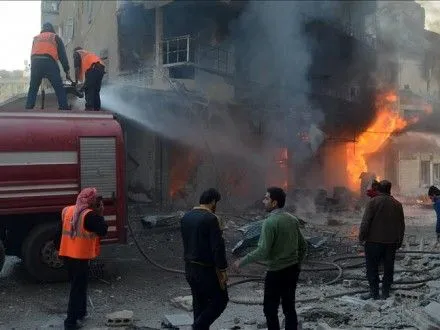 Внаслідок авіаудару ВПС режиму Б.Асада загинуло 22 особи