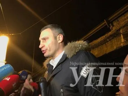 Мэр Киева прокомментировал обвал Шулявского моста