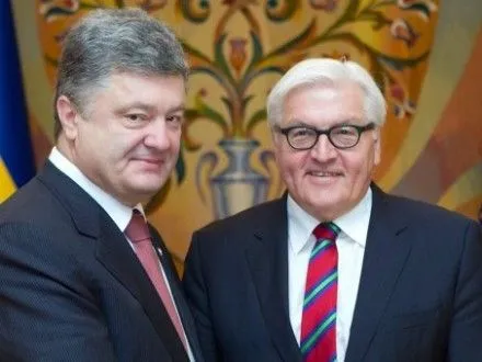 Президенты Украины и Германии приветствовали успешный триалог по безвизу для украинцев