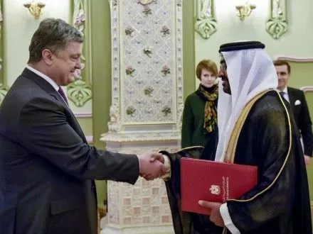 П.Порошенко прийняв вірчі грамоти від послів Кіпру, Чехії та ОАЕ